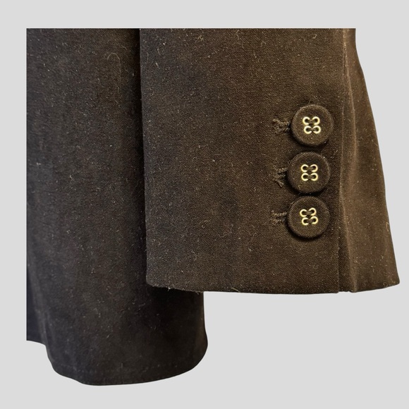 Torrid Women’s Blazer Size 14 Black Faux Suede - Picture 3 of 11